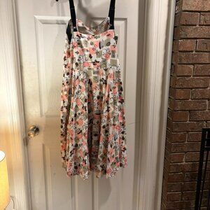 pretty squirrel print dress